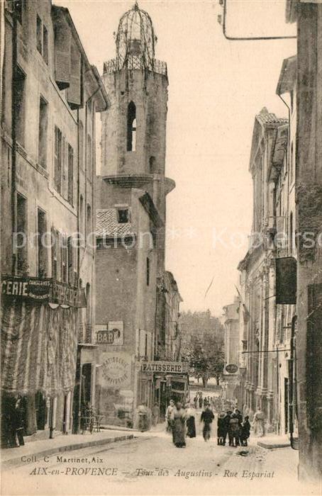 Aix-en-Provence Tour des Augustins Rue Espariat
