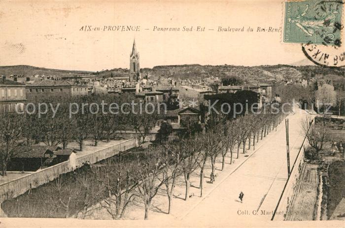 Aix-en-Provence Boulevard du Roi Rene