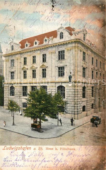 Ludwigshafen Rhein Neue Filialbank