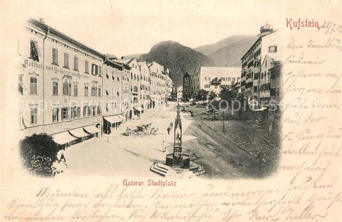 Kufstein Tirol Unterer Stadtplatz