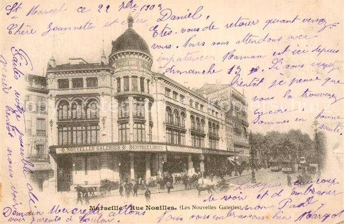Marseille Bouches-du-Rhone Rue Noailles Nouvelles Galeries