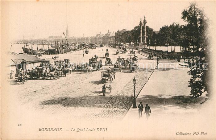 Bordeaux Quai Louis XVIII