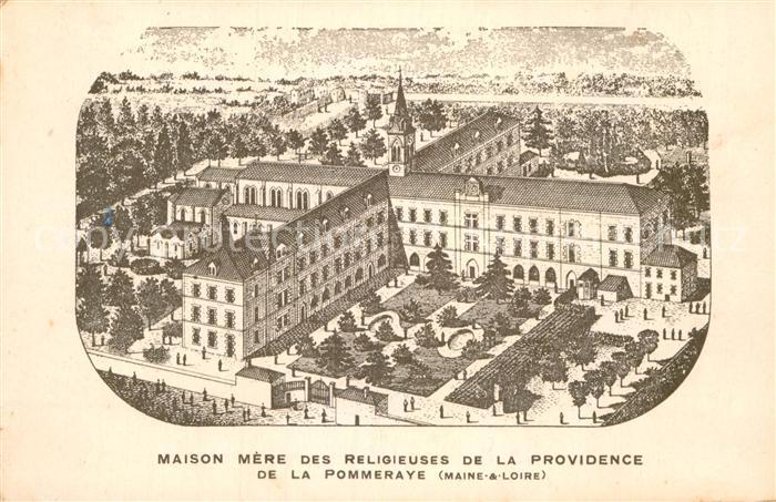 La Pommeraye Maine-et-Loire Maison Mere des Religieuses de la Providence Illustr