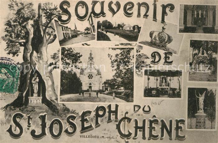 Villedieu-la-Blouere Souvenir de St Joseph du Chene Chapelle