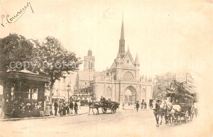 Duenkirchen Dunkerque Kirche Pferdekutsche