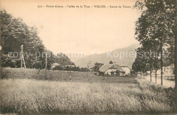 Willer-sur-Thur Vallee de la Thur Route de Thann