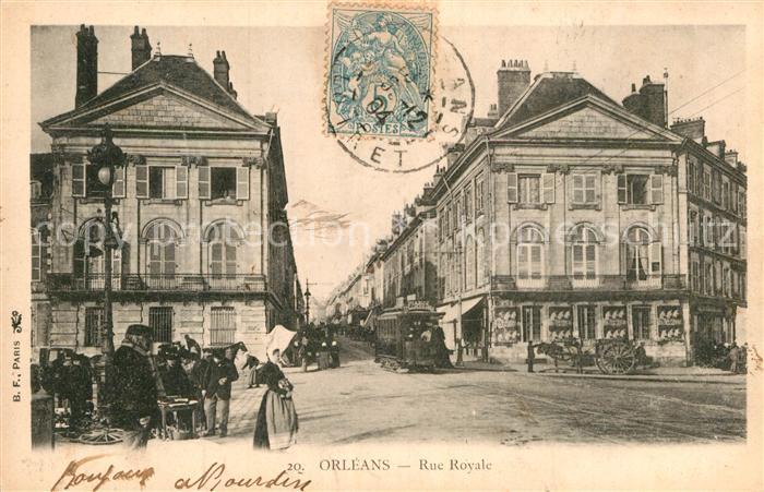 Orleans Loiret Rue Royale
