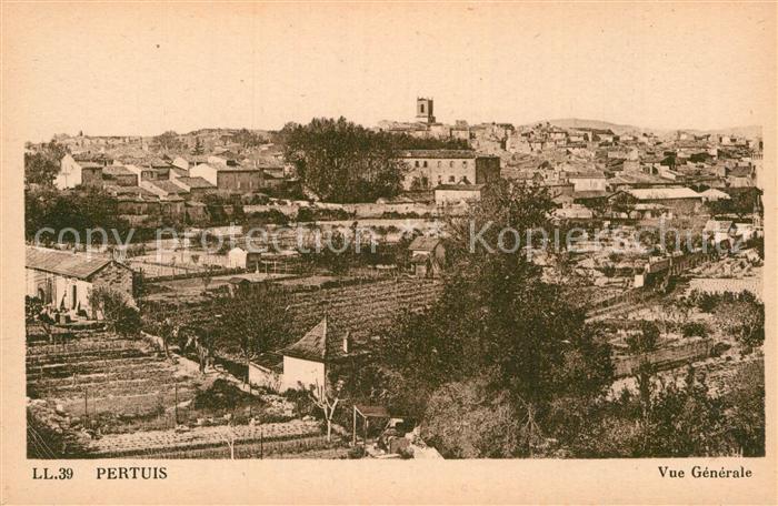 Pertuis Vue generale