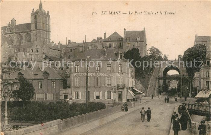 Le Mans Sarthe Pont Yssoir et le Tunnel