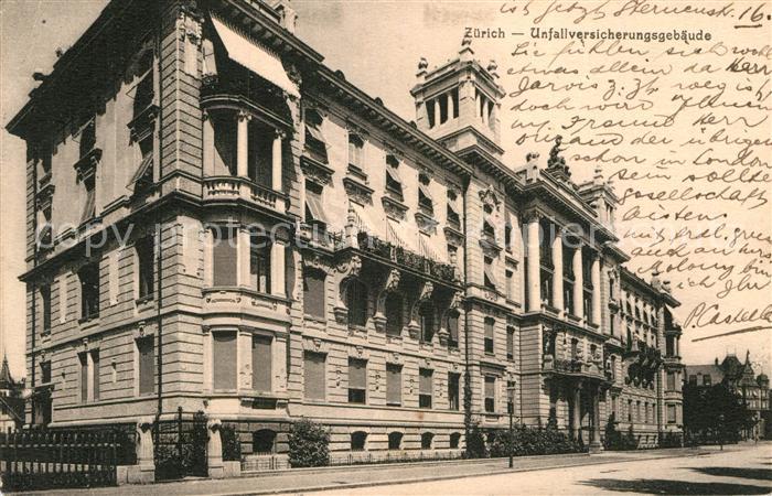 Zuerich ZH Unfallversicherungsgebaeude