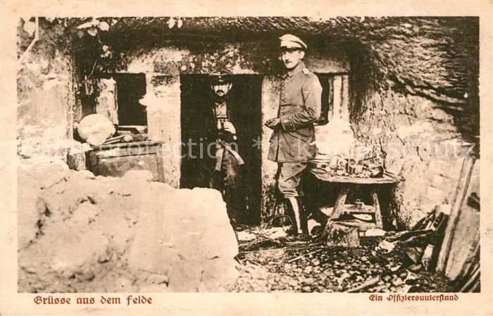 DRESDEN Elbe Offiziersunterstand 1. Weltkrieg