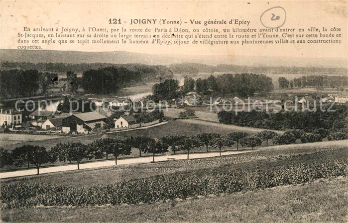 Joigny Yonne Vue generale d Epizy