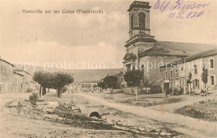 Hanonville Dorfpartie mit Kirche