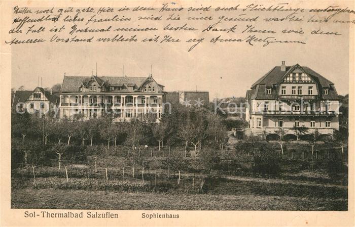Bad Salzuflen Sophienhaus