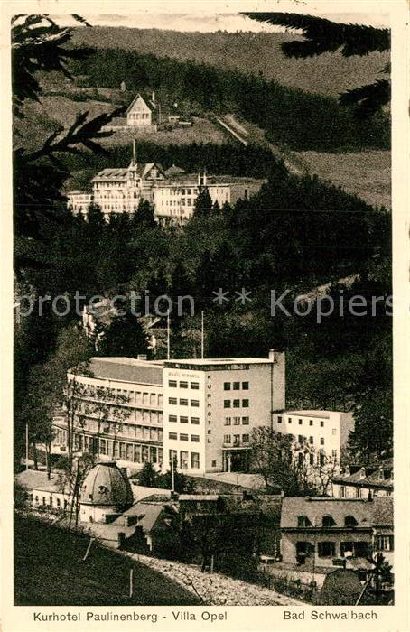 Bad Schwalbach Kurhotel Paulinenberg Villa Opel