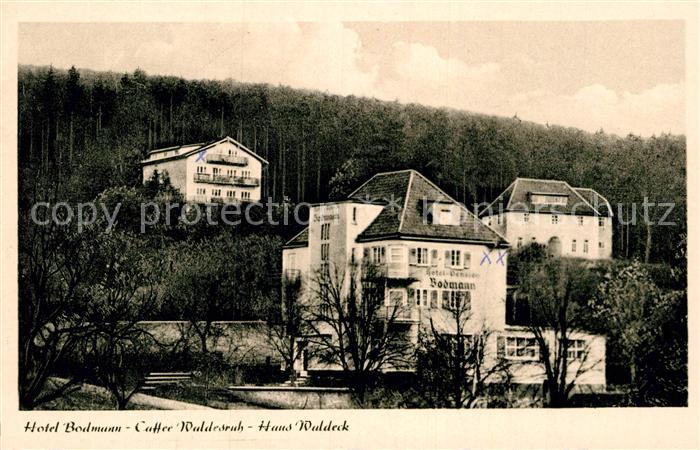 Bad Koenig Odenwald Hotel Bodmann Cafe Waldesruh Haus Waldeck