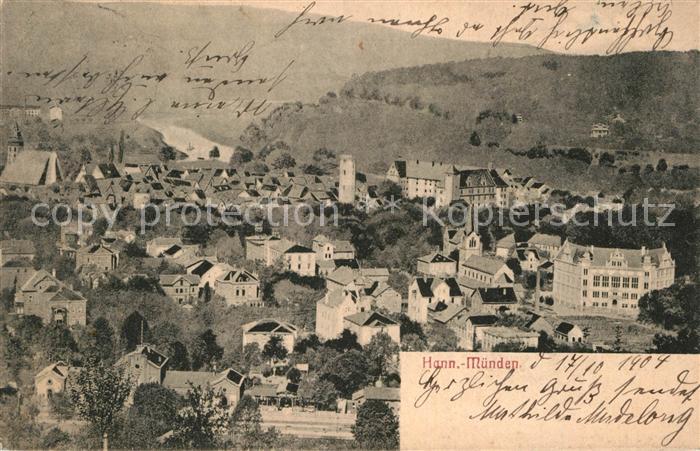 Hann. Muenden Stadtpanorama