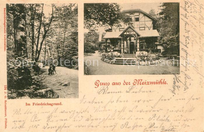 Pillnitz Meixmuehle im Friedrichsgrund