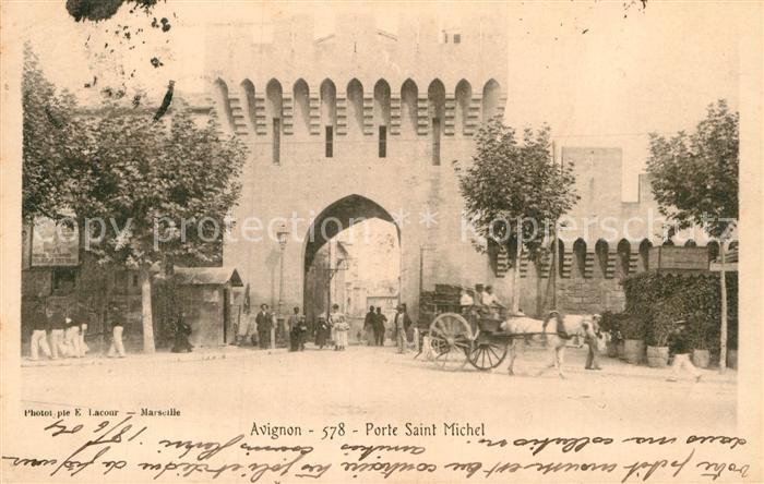 Avignon Vaucluse Porte Saint Michel