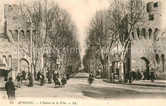Avignon Vaucluse Entrée de la ville