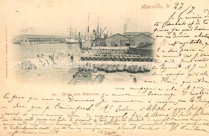 Marseille Bouches-du-Rhone Quai des Anglais