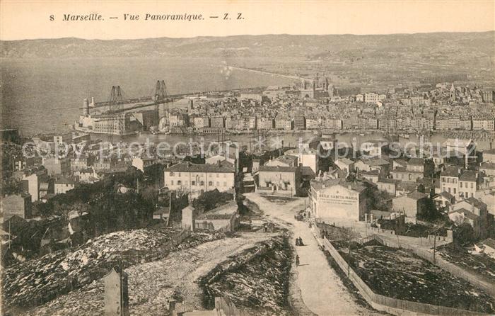 Marseille Bouches-du-Rhone Vue panoramique