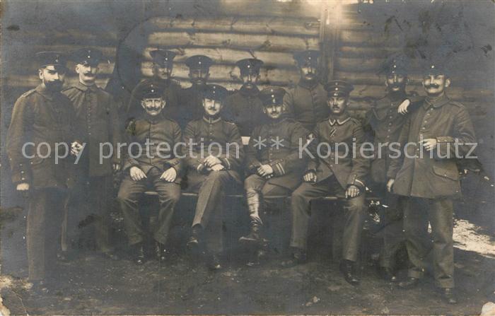 Graudenz Westpreussen Offiziere Soldaten Gruppenbild
