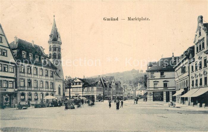 Gmuend Schwaebisch Marktplatz
