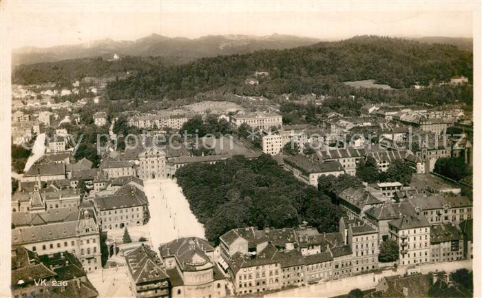 Ljubljana Zapadni del Fliegeraufnahme