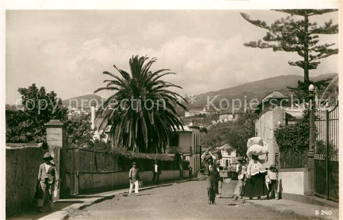 Funchal Strassenszene