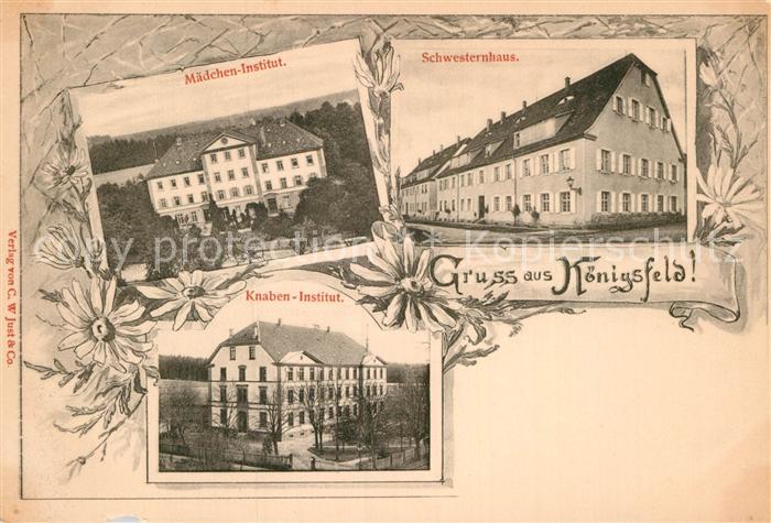 Koenigsfeld Schwarzwald Maedcheninstitut Knabeninstitut Schwesternhaus