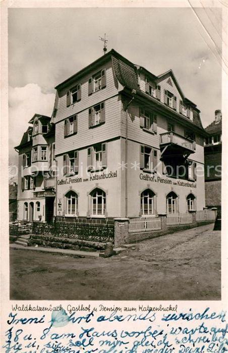 Waldkatzenbach Gasthof Pension Katzenbuckel