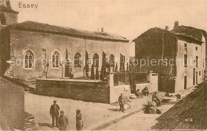 Essey-et-Maizerais Dorfansicht Westlicher Kriegsschauplatz 1. Weltkrieg