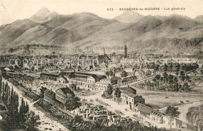 Bagneres-de-Bigorre Vue generale