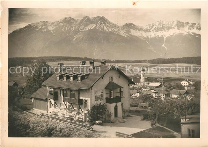 Mutters Tirol Gasthof Pension Mutterer Hof Alpenpanorama