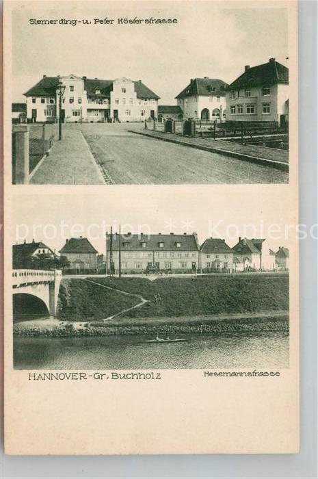Gross Buchholz Hannover Siemerdingstrasse Peter Koester Strasse Hesemannstrasse