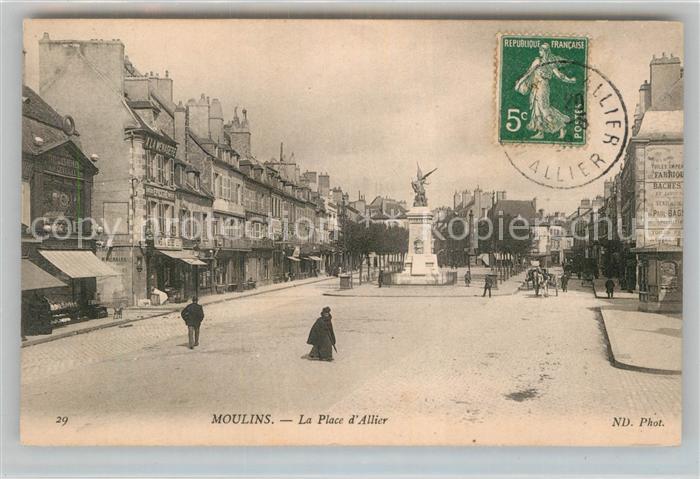 Moulins Allier Place d Allier