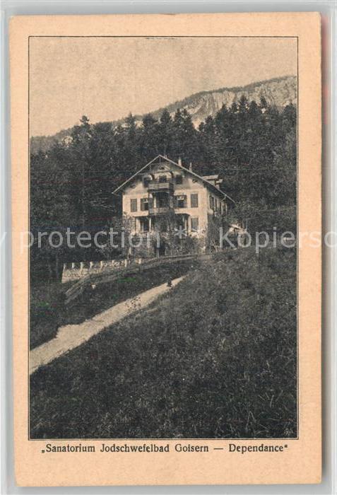 Goisern Salzkammergut Bad Sanatorium Dependance