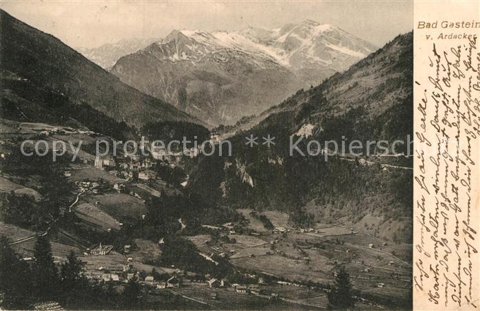 Bad Gastein Fliegeraufnahme