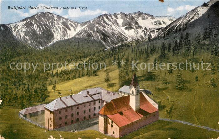 Hall Tirol Wallfahrt Maria Waldrast