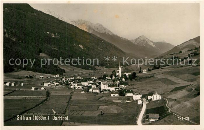 Sillian Tirol Fliegeraufnahme