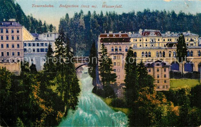 Bad Gastein Tauernbahn Wasserfall