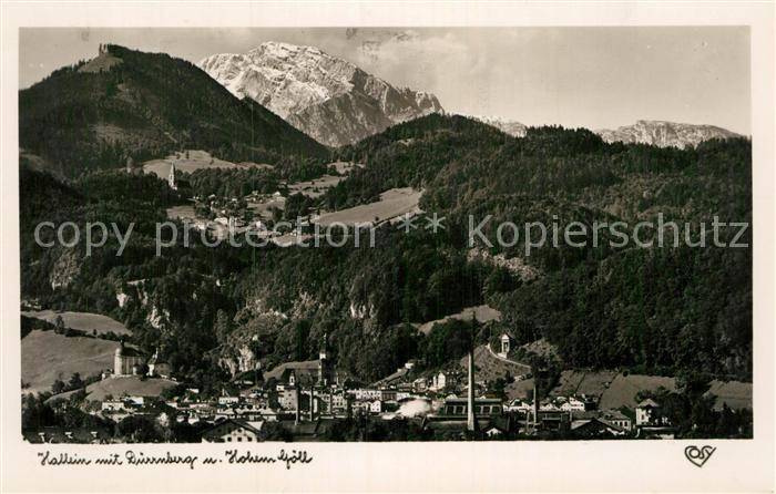 Hallein mit Hohem Goell