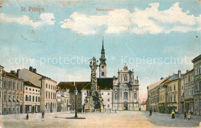 St Poelten Rathausplatz