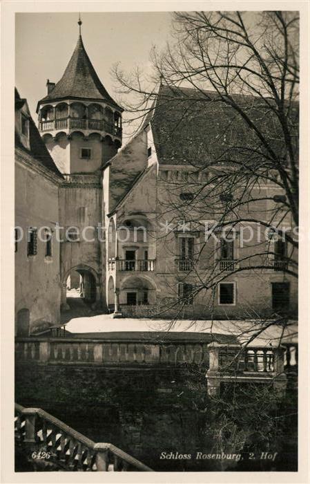 Krems Donau Schloss Rosenburg Hof