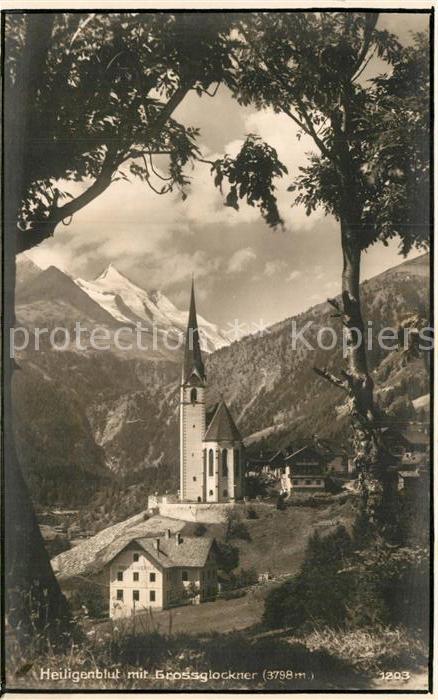 Heiligenblut Kaernten mit Grossglockner