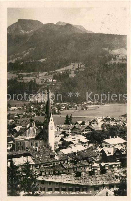Zell Ziller Tirol mit Gerlossteinwand