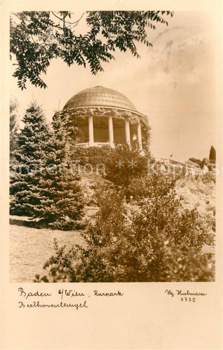 Baden Wien Kurpark Beethoventempel