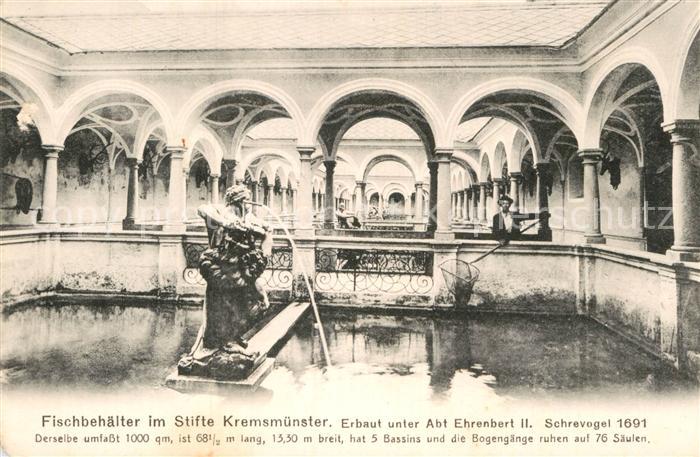 Kremsmuenster Fischbehaelter im Stifte