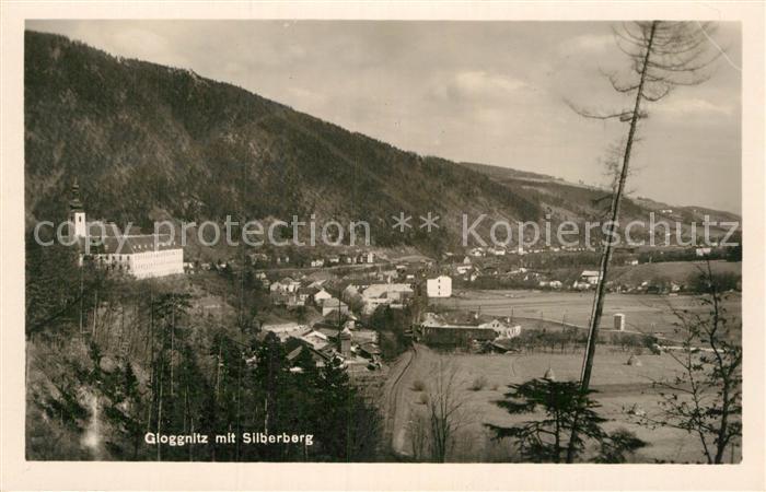 Gloggnitz Niederoesterreich mit Silberberg
